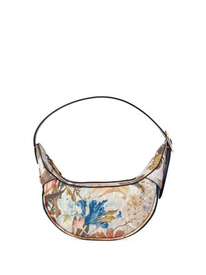Gucci Ophidia GG Flora mini shoulder bag - Neutrals