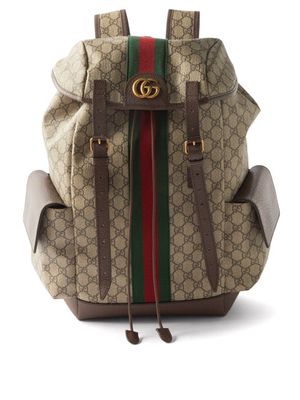 Gucci - Ophidia Gg-supreme Canvas Backpack - Mens - Metier