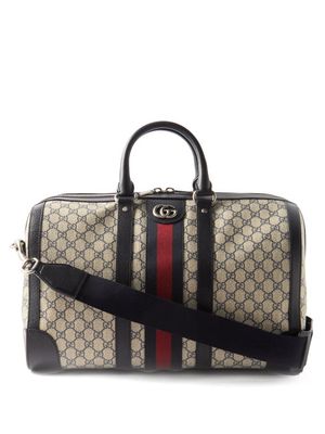 Gucci - Ophidia Gg-supreme Canvas Holdall - Mens - Navy Multi