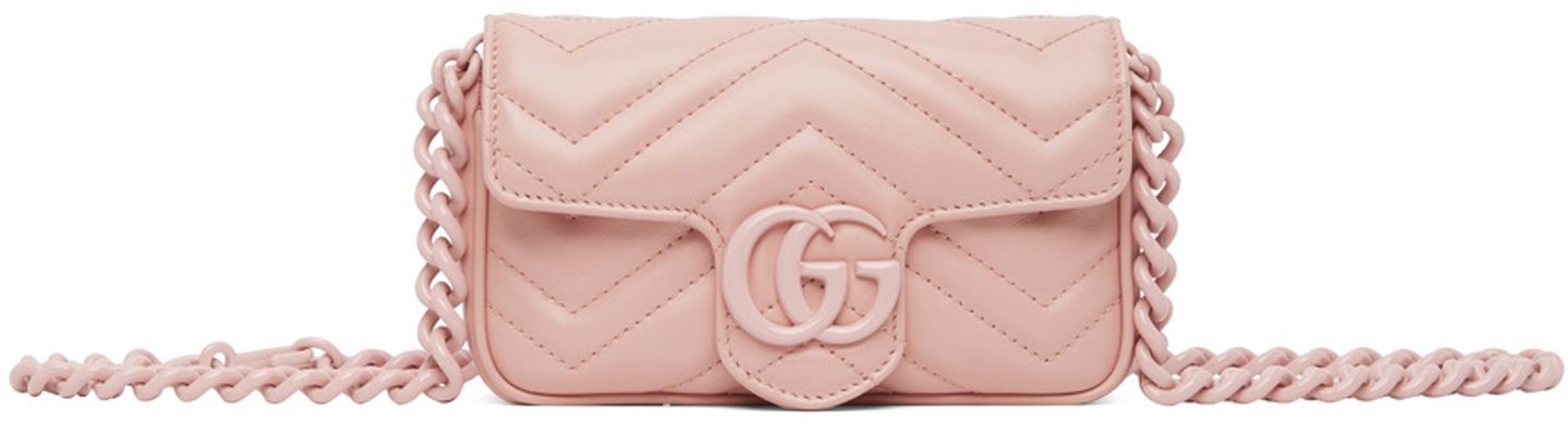 Gucci Pink GG Marmont Bag