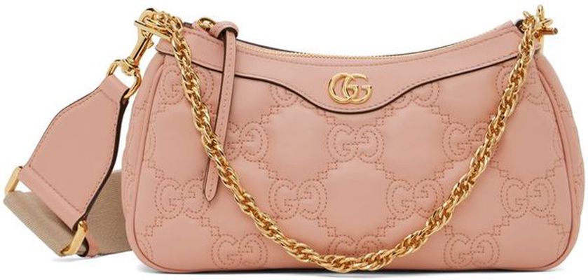 Gucci Pink GG Matelassé Bag