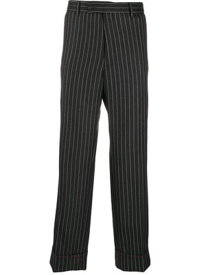 Gucci pinstripe tailored trousers - Grey