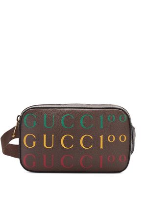Gucci Pre-Owned 100th Anniversary belt bag - Brown