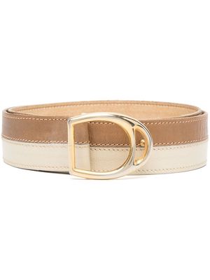 Gucci Pre-Owned 1970s patchwork leather belt - Neutrals