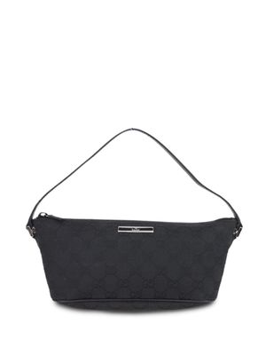 Gucci Pre-Owned 1990-2000s GG Pattern handbag - Black
