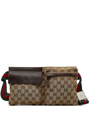 Gucci Pre-Owned 2000-2005 GG Canvas belt bag - Neutrals