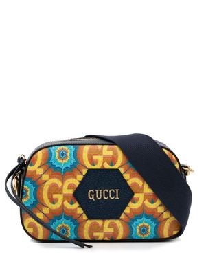 Gucci Pre-Owned 2000-2015 Kaleidoscope crossbody bag - Blue