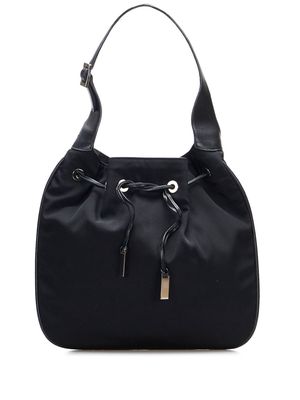 Gucci Pre-Owned 2000-2015 lightweight drawstring shoulder bag - Black