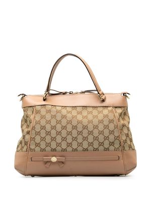 Gucci Pre-Owned 2000-2015 Mayfair two-way bag - Neutrals