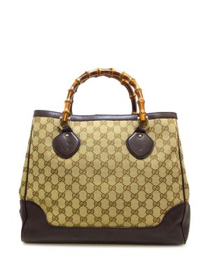 Gucci Pre-Owned 2000-2015 medium Diana tote bag - Brown