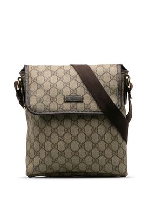Gucci Pre-Owned 2000-2015 small GG Supreme crossbody bag - Brown