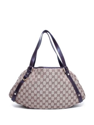 Gucci Pre-Owned 2000 GG canvas handbag - Brown