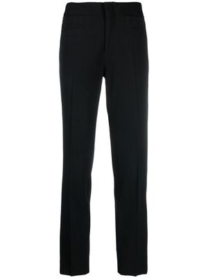 Gucci Pre-Owned 2000s straight-cut tailored trousers - Black
