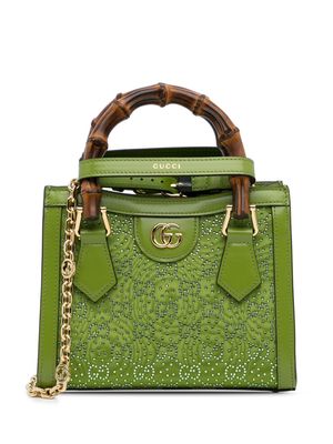 Gucci Pre-Owned 2016-2023 mini Diana tote bag - Green