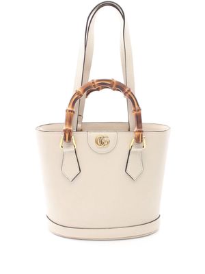Gucci Pre-Owned 2020 Bamboo line two-way bag - Neutrals