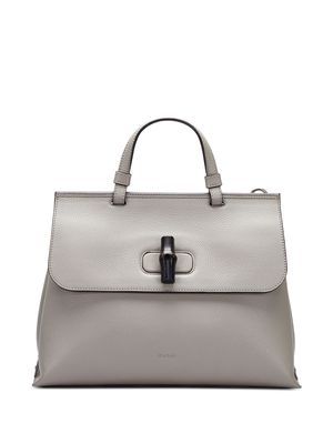 Gucci Pre-Owned Bamboo medium Daily handbag - Grey