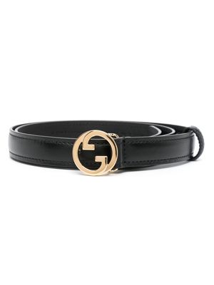 Gucci Pre-Owned Blondie leather belt - Black
