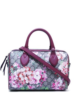 Gucci Pre-Owned Blooms GG Supreme canvas two-way bag - Neutrals