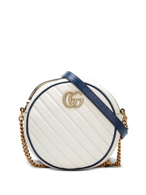 Gucci Pre-Owned GG Marmont crossbody bag - White