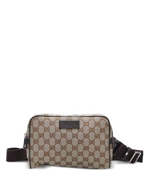 Gucci Pre-Owned GG pattern belt bag - Neutrals
