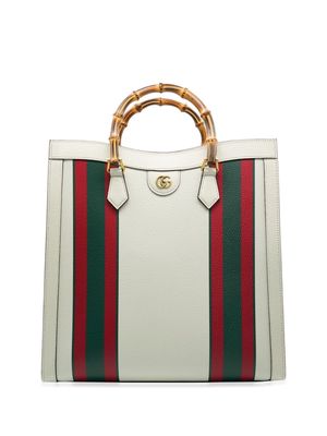 Gucci Pre-Owned large Diana tote bag - White