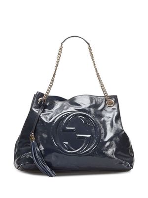 Gucci Pre-Owned pre-owned medium Soho shoulder bag - Blue