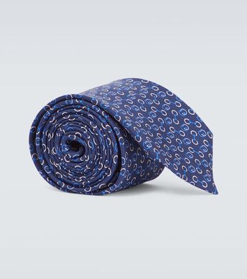 Gucci Printed silk tie