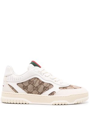 Gucci Re-Web panelled sneakers - White