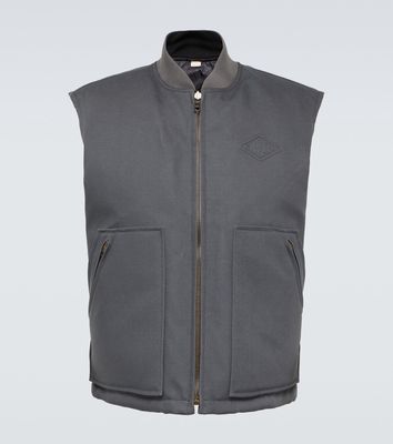 Gucci Reversible cotton canvas down vest