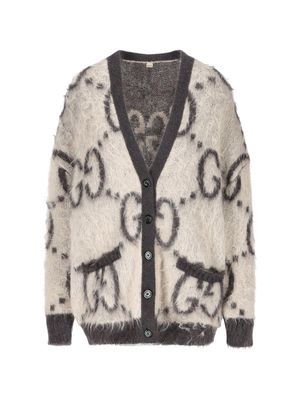 Gucci Reversible Gg Cardigan