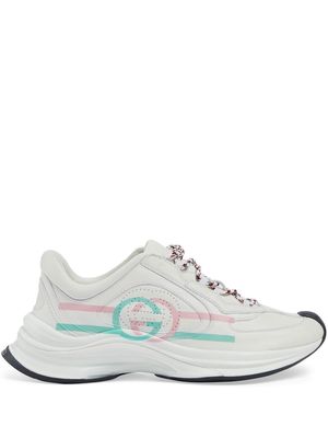 Gucci Run lace-up sneakers - White