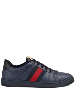 Gucci Screener GG-Supreme sneakers - Blue