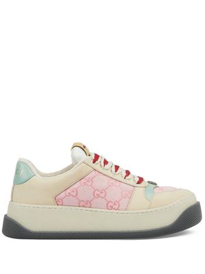 Gucci Screener lace-up sneakers - Pink