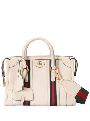 Gucci small Double G top-handle bag - White