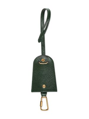 Gucci small key case with Double G - Green