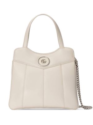 Gucci small Petite GG tote bag - White