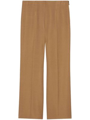 Gucci straight-leg tailored trousers - Neutrals