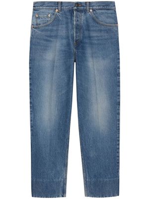 Gucci straight-leg washed jeans - Blue