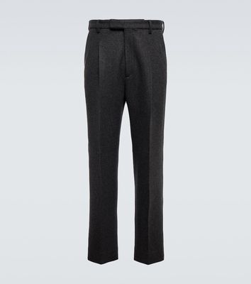 Gucci Straight wool and cashmere pants