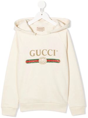 Gucci Sweatshirt With Hood Felted Cotton Jersey