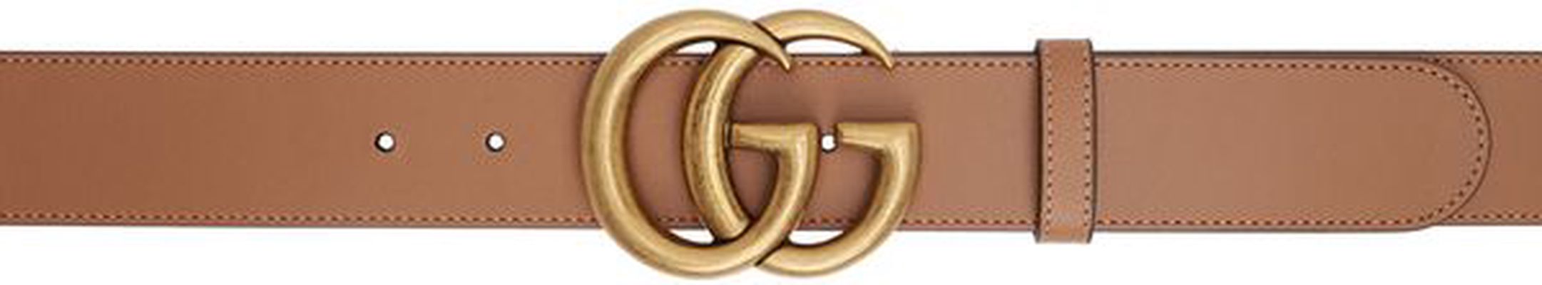 Gucci Tan GG Marmont Belt