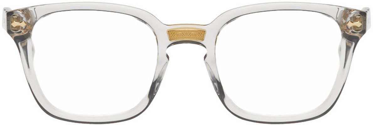 Gucci Transparent Square Glasses