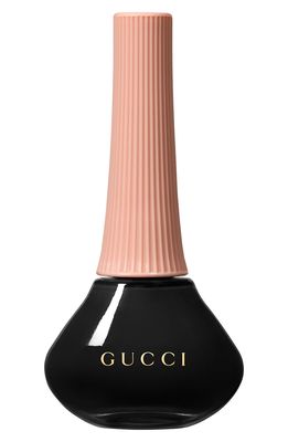 Gucci Vernis a Ongles Nail Polish in 700 Crystal Black