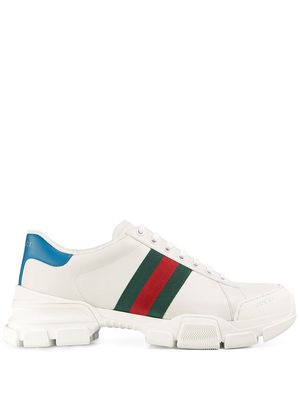 Gucci Web low-top sneakers - White