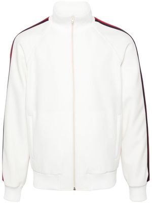 Gucci Web Stripe-trim track jacket - White