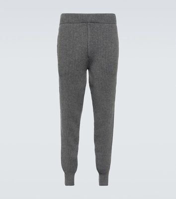 Gucci Web Stripe wool and cashmere pants