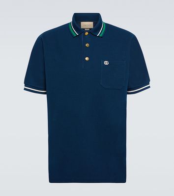 Gucci Wool and cotton polo shirt