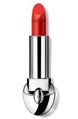 Guerlain Rouge G Customizable Luxurious Velvet Metallic Lipstick in Exotic Red