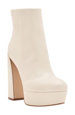 GUESS Crafty Platform Bootie in Ivory