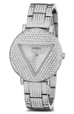 GUESS Crystal Pavé Bracelet Watch